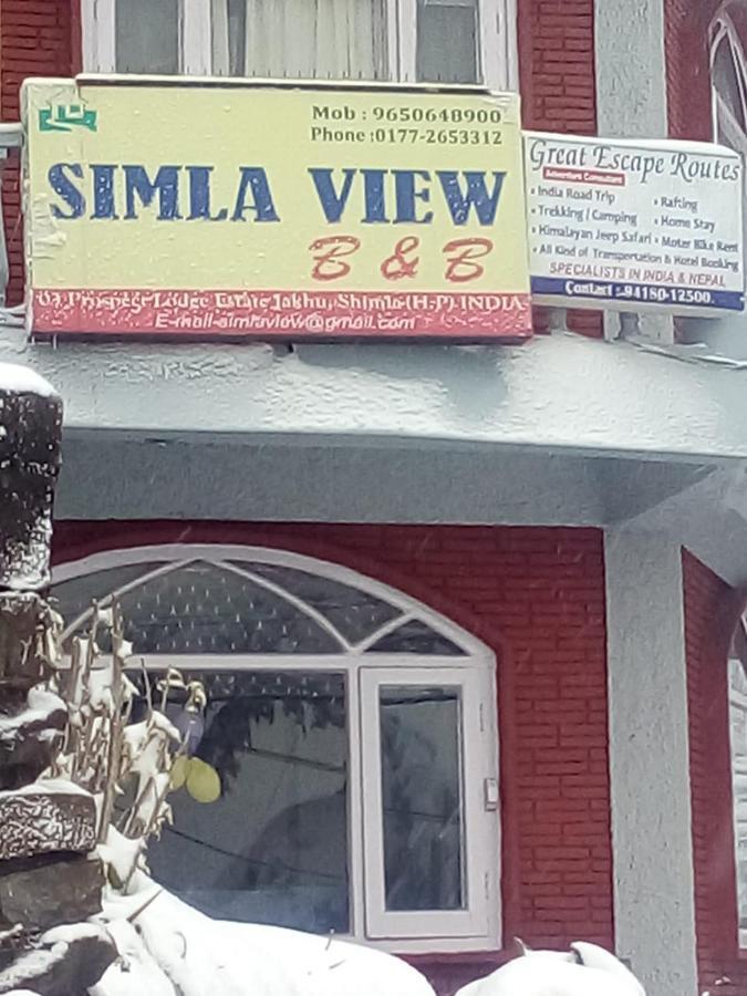 Simla View Shimla Exterior foto